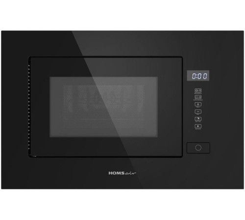 Печь микроволновая электрич. HOMSair MOB205GB/ встраиваемая, 20 л., сенсорные переключатели, 700 Вт, черная