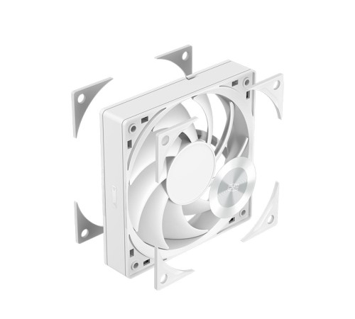 Кулер для корпуса/ Case Cooler PCCooler F5R120 (120x120x25mm, 4-pin PWM, 86.73CFM, 32dBA, 2200RPM, White) Кулер для корпуса/ Case Cooler PCCooler F5R120 (120x120x25mm, 4-pin PWM, 86.73CFM, 32dBA, 2200RPM, White)