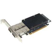 Сетевая карта/ 100G Dual Port QSFP28 PCIe Ethernet Adapter with Intel E810-CAM2 Chipset