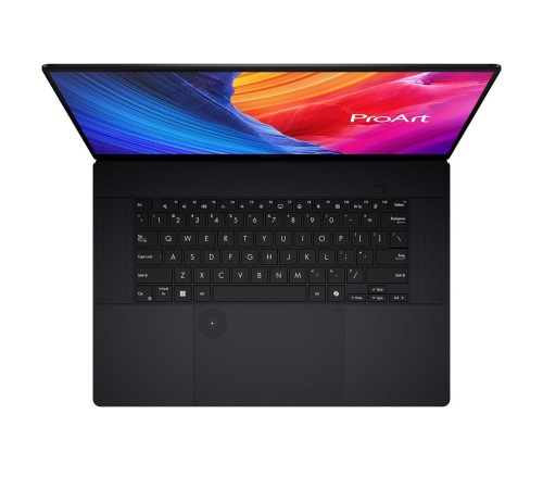 Ноутбук/ ASUS ProArt P16 H7606WM-ME047X 16"(3840x2400 OLED)/Touch/AMD Ryzen AI 9 HX 370(2Ghz)/32768Mb/2TbPCISSDGb/noDVD/Ext:nVidia GeForce RTX 5060(8192Mb)/Cam/BT/WiFi/90WHr/war 1y/1.85kg/Nano Black/Win11Pro + алюм корп; DialPad; USB-RJ45 кабель