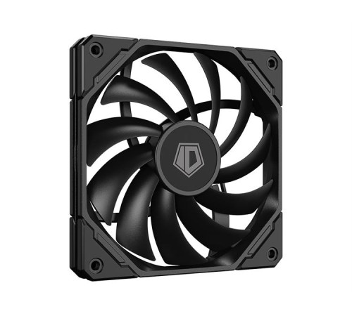 Вентилятор для корпуса ID-COOLING TF-12015-K 120x120x15мм (40шт./кор, PWM, Low Noise, супер-тонкий, резиновые углы, черный, 500-2200об/мин)  BOX