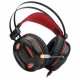 Redragon Игровая гарнитура Minos красный + черный, кабель 2 м
