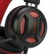 Redragon Игровая гарнитура Minos красный + черный, кабель 2 м