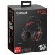 Redragon Игровая гарнитура Minos красный + черный, кабель 2 м