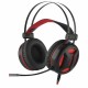 Redragon Игровая гарнитура Minos красный + черный, кабель 2 м