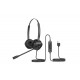 Гарнитура для IP телефонов Fanvil HT302-U Fanvil, USB Headset, Leather cushions, 260° bendable boom arm, Dual Color LED Indicator, Supports ENC technology Noise Cancellation, USB Headset, Dual Headset
