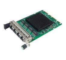Сетевая карта/ 1G Quad Port RJ45 OCP3.0 Ethernet Adapter with Intel I350-AM4 Chipset