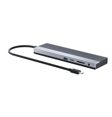 док-станция Docking Station WAVLINK USB-C Triple Display /85W PowerDelivery/2xUSB3.0/2xUSB2.0/1xUSB C/1xDP/2xHDMI/1xGigabit LAN/1xAudio In/Out/1xSD/Micro SD CardReader