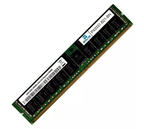 Модуль памяти/ HPE 64GB (1x64GB) Dual Rank x4 DDR5-4800 CAS-40-39-39 EC8 Registered Smart Memory Kit Модуль памяти/ HPE 64GB (1x64GB) Dual Rank x4 DDR5-4800 CAS-40-39-39 EC8 Registered Smart Memory Kit