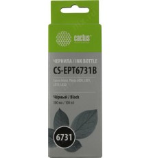 -/ Чернила Cactus CS-EPT6731B T6731 черный 100мл для Epson L800/L810/L850/L1800