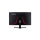 Монитор 31,5'' ACER Nitro ED320QXbiipx, ZeroFrame, Curved 1500R Black, 16:9, VA, 1920x1080, 1ms, 300cd, 240Hz, 2xHDMI(2.0) + 1xDP(1.2) + Audio out , sync: FreeSync