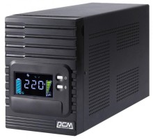 Источник бесперебойного питания Powercom Smart King Pro+ SPT-1000 LCD 800Вт 1000ВА черный/ UPS Powercom Smart King Pro+ SPT-1000 LCD 800W 1000Va black