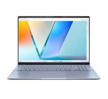 Ноутбук ASUS Vivobook S16 S5606CA-RI174W Core Ultra 7 Processor 255H 2.0 GHz LPDDR5X/32GB 1TB PCIE G4 SSD./Intel Arc/16.0" OLED WQXGA+ BEND GLARE NON-TOUCH,400NITS(120HZ)WIN11 HOME/1.30 kg/Mist Blue