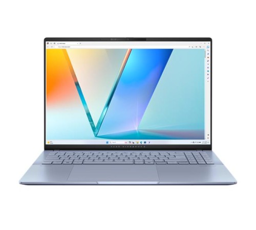 Ноутбук ASUS Vivobook S16 S5606CA-RI174W Core Ultra 7 Processor 255H 2.0 GHz LPDDR5X/32GB 1TB PCIE G4 SSD./Intel Arc/16.0" OLED WQXGA+ BEND GLARE NON-TOUCH,400NITS(120HZ)WIN11 HOME/1.30 kg/Mist Blue