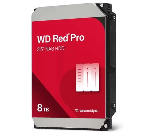 Жесткий диск/ HDD WD SATA3 8Tb Red Pro for NAS 7200 RPM  256Mb 1 year warranty (replacement WD8003FFBX)