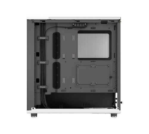 Корпус ПК без блока питания/ Case Fractal Design North, Midi-Tower, 2x140mm, 2xUSB-A 3.2 + 1xUSB 3.2 Type-C ATX, mATX, mITX Wood panel, Chalk White