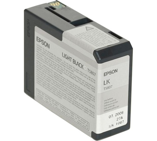 Картридж/ Epson Stylus Pro 3800 Ink Cartridge (80ml) Light Black Картридж/ Epson Stylus Pro 3800 Ink Cartridge (80ml) Light Black