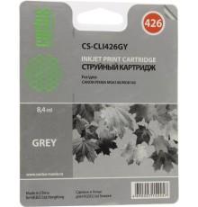 -/ Картридж струйный Cactus CS-CLI426GY серый (8.4мл) для Canon Pixma MG6140/MG8140