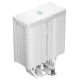 Кулер для процессора DEEPCOOL AG500 DIGITAL WH ARGB LGA1700/1200/115X/AM5/AM4 (9шт/кор, TDP 240W, PWM, ARGB Fan 120mm, 5 тепл. трубок, белый) RET