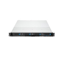 Серверная платформа/ ASUS RS300-E11-PS4 ; 1U, 1 x Socket LGA 1200; 4 x 3.5"/2.5" HS HDD Bays, up to (2*SATA/SAS/NVMe + 2*SATA/SAS); 4 x DDR4 ECC and non-ECC UDIMM; 3 slots: 1 x PCI-E x 16 + 1 x PCI-E x 8 + 1 x PCI-E x 8; 6 x SATA3 6Gb/s ports, I