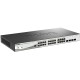 Коммутатор/ DGS-1210-28P/ME/B Managed L2 Metro Ethernet Switch 24x1000Base-T PoE, 4x1000Base-X SFP, PoE Budget 193W, Surge 6KV, CLI, RJ45 Console, Dying Gasp