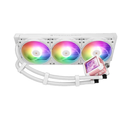 Водяное охлаждение для процессора/ Water Cooling System Thermalright Frozen Warframe Pro 360 MEW Argb (360mm, MEW, ARGB/ Fans: 3x120mm, 70.84CFM, 29.8dBA, 2000RPM/ Pump height 60mm, 23dBA, 3000RPM, Rad thickness 27mm/ S: 1200, 1700, 1851, 2011, 2066, 115X