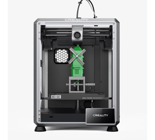 3D принтер Creality K1 SE, размер печати 220х220х250mm, FDM, Hyper PLA/PLA/PETG/TPU, USB/WiFi, 350Вт 3D принтер Creality K1 SE, размер печати 220х220х250mm, FDM, Hyper PLA/PLA/PETG/TPU, USB/WiFi, 350Вт