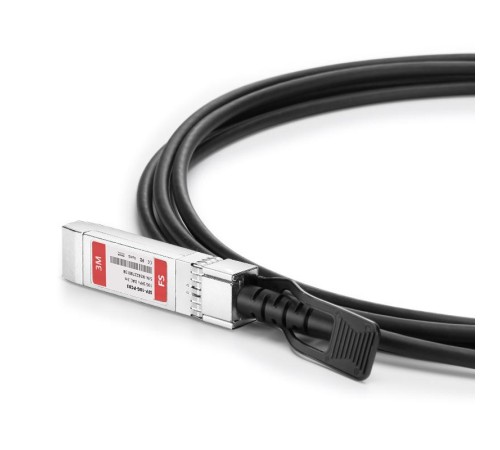 Твинаксиальный медный кабель/ 3m (10ft) Generic Compatible 10G SFP+ Passive Direct Attach Copper Twinax Cable #74621 Твинаксиальный медный кабель/ 3m (10ft) Generic Compatible 10G SFP+ Passive Direct Attach Copper Twinax Cable #74621