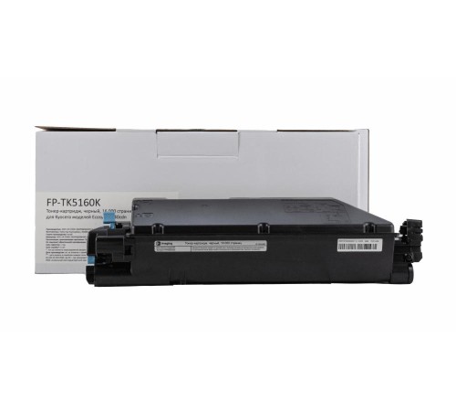 Тонер-картридж F+ imaging, черный, 16 000 страниц, для Kyocera моделей Ecosys P7040cdn (аналог TK-5160K /1T02NT0NL0), FP-TK5160K (Вскрытая упаковка)