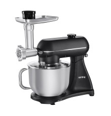 Кухонная машина KORTING/ Кухонная машина KORTING, мощность 1500 Вт, 5 насадок, объем чаши 6.5 л, сенсорный дисплей/механическое управление, планетарное вращение, 11 скоростей, турборежим, импульсный режим, таймер, насадка для смешивания/крюк для теста/вен