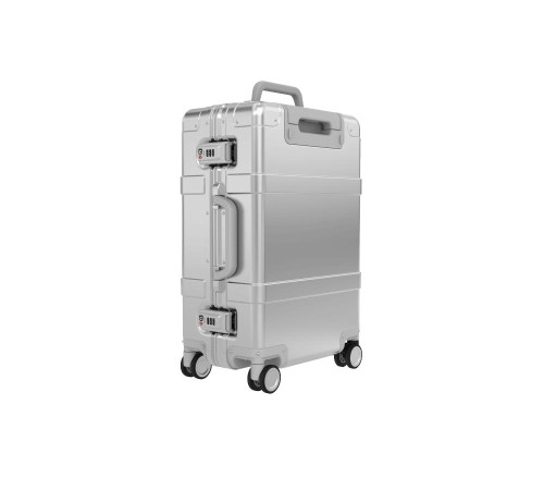 Чемодан NINETYGO Metal Luggage 20" серебристый (Мятая упаковка)