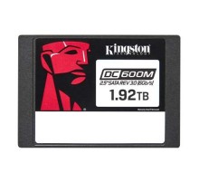 Твердотельный накопитель Kingston Enterprise SSD 1,92TB DC600M 2.5" SATA 3 R560/W530MB/s 3D TLC MTBF 2M 94 000/78 000 IOPS 3504TBW (Mixed-Use) 3 years