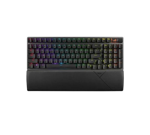 Клавиатра ASUS ROG STRIX SCOPE II 96 WIRELESS, 2.4 GHz RF, Bluetooth, 96%, PBT, Black