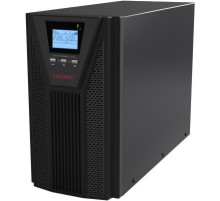 Онлайн ИБП ДКС серии Small Tower, 3000 ВА/2700 Вт, 1/1, 4xSchuko, EPO, USB, RS-232, RJ45, 8x7Ач