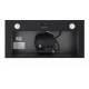ВЫТЯЖКА MAUNFELD Crosby Light (C) 60cm BLACK/ ширина 600 мм, встраиваемая, ползунковое управление, 3 скорости, 850 м3/ч, до 40 м2, 48 дБ, черный