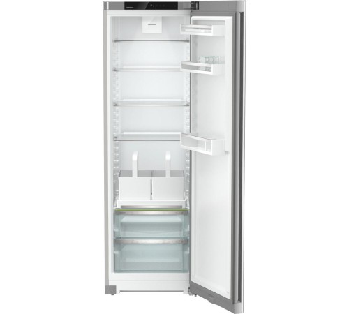 Холодильник Liebherr/ Plus, EasyFresh 2 контейнера, в. 185,5 cм, ш. 60 см, класс ЭЭ A+, без МК, внутренние ручки, дверь SteelFinish, выдвижные корзины для бутылок Холодильник Liebherr/ Plus, EasyFresh 2 контейнера, в. 185,5 cм, ш. 60 см, класс ЭЭ A+, без МК, внутренние ручки, дверь SteelFinish, выдвижные корзины для бутылок