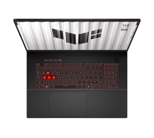 Ноутбук/ ASUS TUF A18 FA808UP-S8051 18"(1920x1200 (матовый, 144Hz) IPS)/AMD Ryzen 7  260(3.8Ghz)/32768Mb/1024PCISSDGb/noDVD/Ext:nVidia GeForce RTX 5070(8192Mb)/Cam/BT/WiFi/90WHr/war 1y/2.6kg/Jaeger Gray/DOS