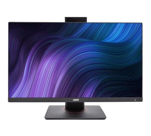 Моноблок/ HIPER V6   23.8"(1920x1080 (матовый) IPS)/Intel Core i5 14400(2.5Ghz)/16384Mb/512PCISSDGb/DVDrw/BT/WiFi/war 1y/6.45kg/черный/Win11Pro + Cam 5.0 SD/Беспроводные МК/WiFi6