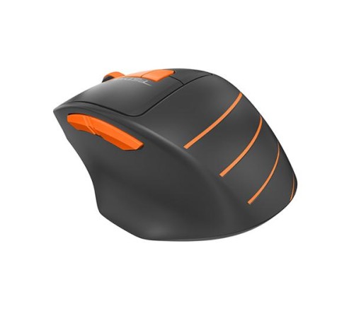 Мышь A4Tech Fstyler FG30S серый/оранжевый оптич. 2000dpi silent беспров. USB 6but (FG30S ORANGE)