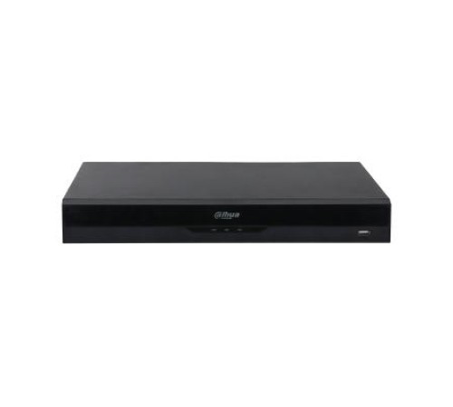 Видеорегистратор DAHUA 16-канальный IP-видеорегистратор c PoE, 4K, H.265+ и ИИ Входящий поток до 384Мбит/с; сжатие: H.265+, H.265, H.264+, H.264, MJPEG; разрешение записи до 32Мп; накопители: 2 SATA III до 20Тбайт; во Видеорегистратор DAHUA 16-канальный IP-видеорегистратор c PoE, 4K, H.265+ и ИИ Входящий поток до 384Мбит/с; сжатие: H.265+, H.265, H.264+, H.264, MJPEG; разрешение записи до 32Мп; накопители: 2 SATA III до 20Тбайт; во
