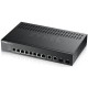 Коммутатор L2 коммутатор Zyxel NebulaFlex Pro GS2220-10, rack 19", 8xGE, 2xCombo (SFP/RJ-45), бесшумный