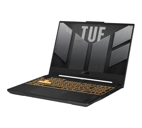 Ноутбук/ ASUS TUF F15 FX507ZI4-LP030 15.6"(1920x1080 (матовый, 144Hz) WVA)/Intel Core i7 12700H(2.3Ghz)/16384Mb/512PCISSDGb/noDVD/Ext:nVidia GeForce RTX4070(8192Mb)/Cam/BT/WiFi/90WHr/war 1y/2.2kg/Mecha Gray/DOS Ноутбук/ ASUS TUF F15 FX507ZI4-LP030 15.6"(1920x1080 (матовый, 144Hz) WVA)/Intel Core i7 12700H(2.3Ghz)/16384Mb/512PCISSDGb/noDVD/Ext:nVidia GeForce RTX4070(8192Mb)/Cam/BT/WiFi/90WHr/war 1y/2.2kg/Mecha Gray/DOS