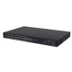 24-портовый управляемый гигабитный коммутатор с PoE уровень L2 Порты: 24 RJ45 10/100/1000Мбит/с (PoE/PoE+/Hi-PoE) 2 RJ45 10/100/1000Мбит/с (uplink) 2 SFP 1000Мбит/с (uplink); мощность PoE: порты 12 до 90Вт порты 324 до 30Вт суммарно до 240Вт; питание: 100