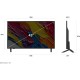 Телевизор ЖК 43'' LG/ 43", Ultra HD, Dynamic QNED Color, Smart TV, WebOS, Wi-Fi, DVB-T2/C/S2, MR, 60Hz Native, 2.0ch (20W), 2 HDMI, 1 USB, 2 Pole, Ashed Blue, 2025