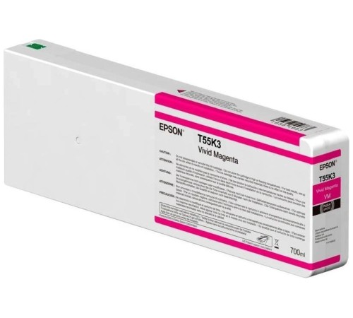 Картридж/ EPSON C13T55K300 I/C CS-P6000 T55K Vivid Magenta 700ml Картридж/ EPSON C13T55K300 I/C CS-P6000 T55K Vivid Magenta 700ml