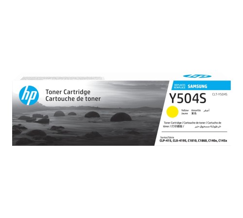 Тонер-картридж/ Samsung CLT-Y504S Yellow Toner Cartri Тонер-картридж/ Samsung CLT-Y504S Yellow Toner Cartri