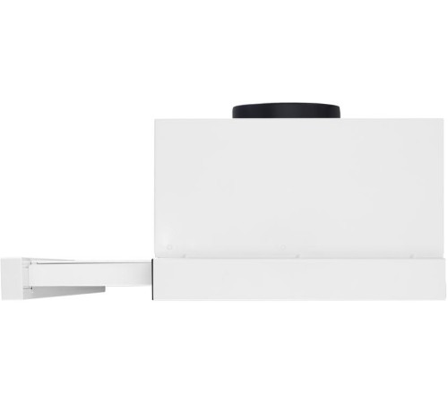 ВЫТЯЖКА HOMSair Flat 50 White/ встраиваемая, кнопочное управление, 2 скорости, 520 м3/ч, до 20 м2, 45 дБ, угольный фильтр CF110 - 1 шт, ШхВхД: 500х176х280 мм, белый цвет