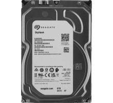 Жесткий диск Seagate SkyHawk HDD 3.5" SATA 6Tb, 5400 rpm, 256Mb buffer, 512e/4Kn, CMR, ST6000VX008, 1 year