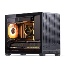 Корпус без блока питания/ Case JONSBO D32 PRO, Mini-Tower, TG, no fan, 2xUSB-A 3.2 + 1xUSB-C 3.2, mATX, mDTX, mITX Black