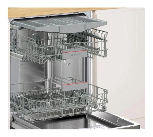 Посудомоечная машина BOSCH Встраиваемая посудомоечная машина 60 cm, Serie 4, 13 комплектов,третий уровень загрузки VarioDrawer,44 дБ (A) Quick L, Авто 45-65°C, Быстрое мытье 45°C, Интенсивная, Стекло 40°C, Экономичная,/2 Загрузка, Pretreatment, ГигиенаПлю